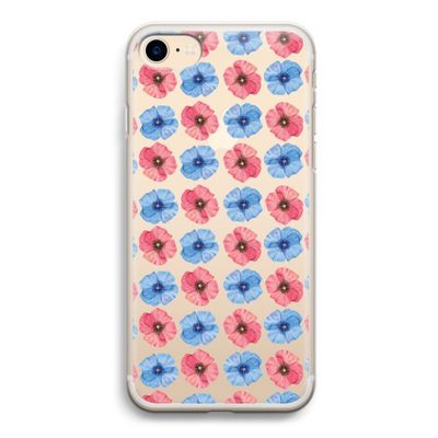 Klaproosjes: iPhone 7 Transparant Hoesje