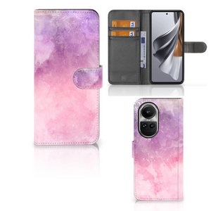 Hoesje OPPO Reno10 | 10 Pro Pink Purple Paint