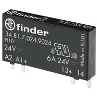 Finder Halfgeleiderrelais 34.81.7.005.9024 Schakelspanning (max.): 33 V/DC Direct schakelend 1 stuk(s) - thumbnail