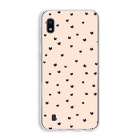 Kleine kattenkopjes: Samsung Galaxy A10 Transparant Hoesje
