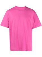 Rabanne t-shirt en coton à logo imprimé - Rose