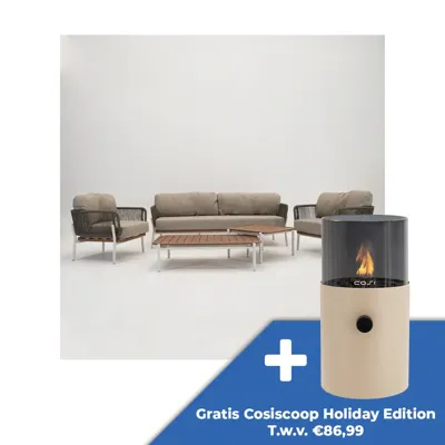 Vita Andorra loungeset 5-delig