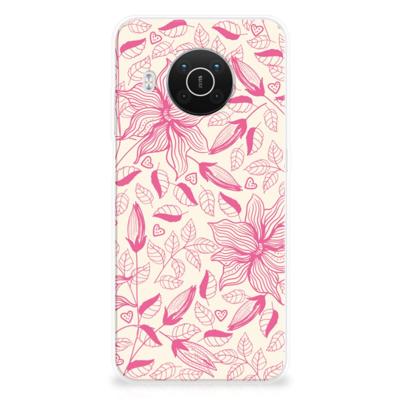 Nokia X10 | X20 | TPU Case | Pink Flowers