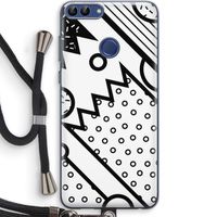 Pop Art #4: Huawei P Smart (2018) Transparant Hoesje met koord