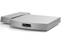 Lumin U2x muziekstreamer transport zilver