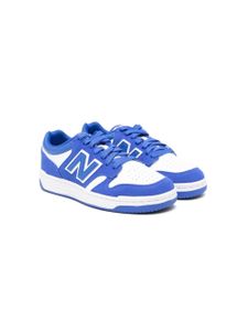 New Balance Kids baskets à design colour block - Bleu