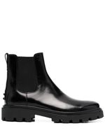 Tod's bottines chelsea à semelle épaisse - Noir