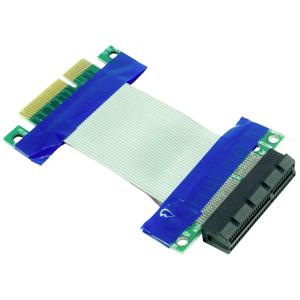 Inter-Tech Riser Card Extender 5 cm PCIe x4 Riser-kabel [1x PCIe - 1x PCIe]