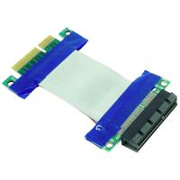 Inter-Tech Riser Card Extender 5 cm PCIe x4 Riser-kabel [1x PCIe - 1x PCIe] - thumbnail