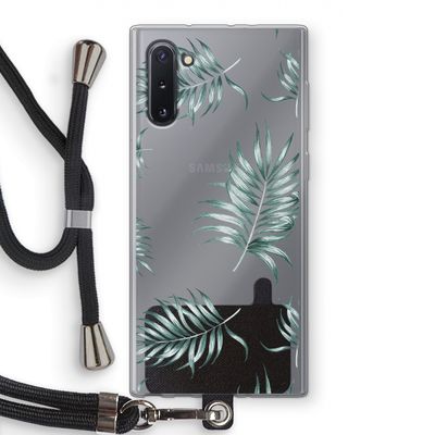 Simple leaves: Samsung Galaxy Note 10 Transparant Hoesje met koord