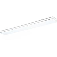 LED Plafondlamp 46W - Dimbaar - Natuurlijk Wit 4000K - Rechthoekig - Wit