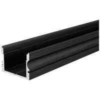 Deko Light 970163 AU-02-15 U-profiel Aluminium (b x h x d) 21 x 15 x 2000 mm 2 m