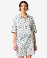 HEMA Damesblouse Sally seersucker bloemen multi (multi)