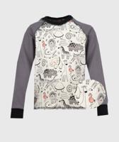 Long Sleeve Shirt Zoo Park Grey