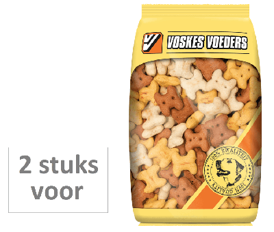 2 stuks! hondenvoer kluifjes 4 mix - Voskes