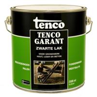 Zwart 2,5l garant verf/beits - Tenco