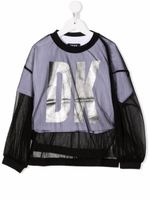 Dkny Kids t-shirt superposé à logo imprimé - Noir - thumbnail