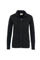 Hakro 227 Women's Interlock jacket - Black - L - thumbnail