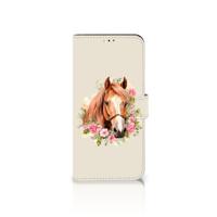 Telefoonhoesje | Met pasjeshouder | voor Samsung Galaxy A03 Paard