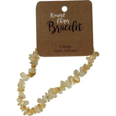 Steengoed Splitarmband citrien