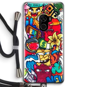 No Rules: Xiaomi Mi Mix 2 Transparant Hoesje met koord