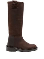 Hereu bottines Anella 45 mm en daim - Marron