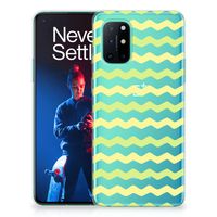 OnePlus 8T TPU bumper Waves Yellow - thumbnail