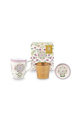 Pip Studio Tea for One Lily&Lotus Off Wit 365ml Pip Studio Tea for One Lily&Lotus Off Wit 365ml