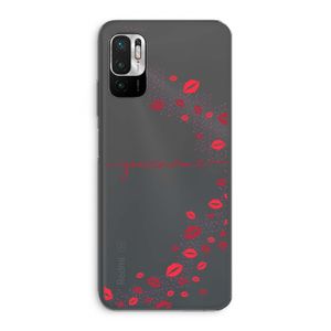 Kusjes: Xiaomi Redmi Note 10 5G Transparant Hoesje