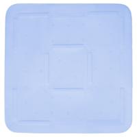 Differnz Tutus inlegmat douche - 100% PVC - anti-slip laag - 55 x 55 cm - blauw