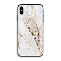 Goud marmer: iPhone XS Max Biologisch afbreekbaar hoesje