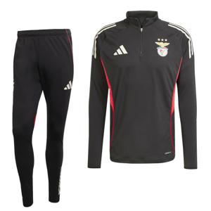 adidas Benfica Trainingspak 1/4-Zip 2025-2026 Zwart Wit Rood