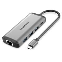 USB-HUB Vention CNDHB Zilverkleurig