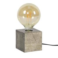 Hoyz - Tafellamp Block - Zwart Nikkel - Industrieel - 10x10x10 - thumbnail
