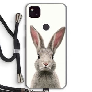 Daisy: Pixel 4a 5G Transparant Hoesje met koord