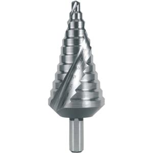 RUKO 101053 Getrapte boor 6 - 38.5 mm HSS Gezamenlijke lengte 100 mm 3 vlakken schacht 1 stuk(s)