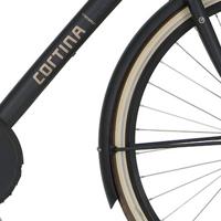Cortina spatbord voor 28 u4 jet black matt