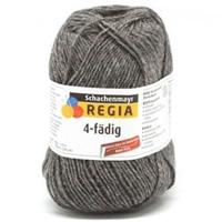 SMC Regia Uni 4-ply 44 Middle Grey Melange