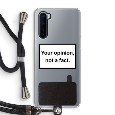 Your opinion: OnePlus Nord Transparant Hoesje met koord