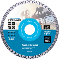VG diamantzaag 125/22.2mm Tegels VIPER