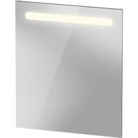 Spiegel Duravit No.1 Met Horizontale LED Verlichting 60x3.5x70 cm Mat Wit Duravit