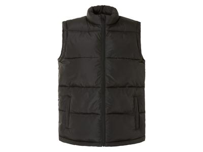LIVERGY Gewatteerde bodywarmer (L, Zwart)