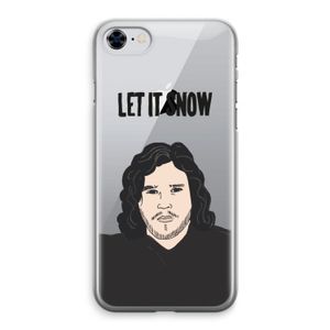 Let It Snow: iPhone 8 Transparant Hoesje