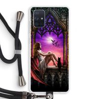 Kinderen van de nacht: Samsung Galaxy A71 Transparant Hoesje met koord