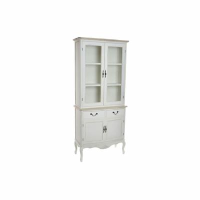 Display Standaard DKD Home Decor Kristal Hout Wit (88 x 40 x 200 cm)