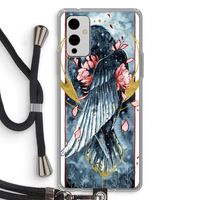 Golden Raven: OnePlus 9 Transparant Hoesje met koord