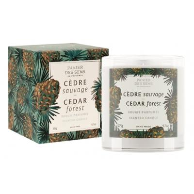 Panier des Sens Cedar Forest Geurkaars 275Gram