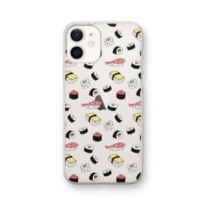 Sushi time: iPhone 12 Transparant Hoesje