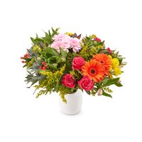 Bloemen - Boeket Bontgekleurd - Moederdag