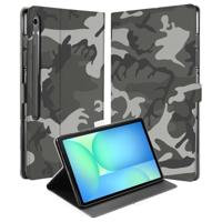 Samsung Galaxy Tab S10 FE Plus Tablet Hoesje Army Light met Standaard